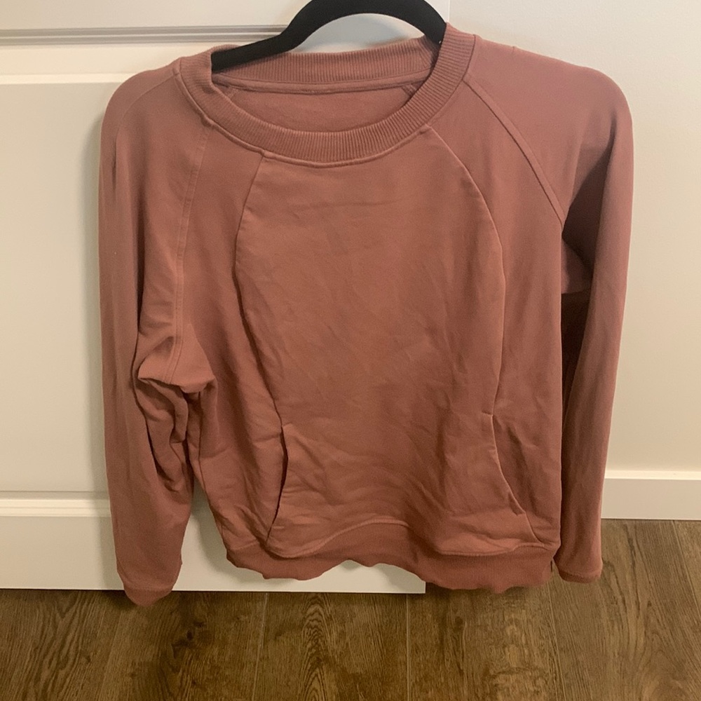 Lululemon scuba crew neck hoodie size 8